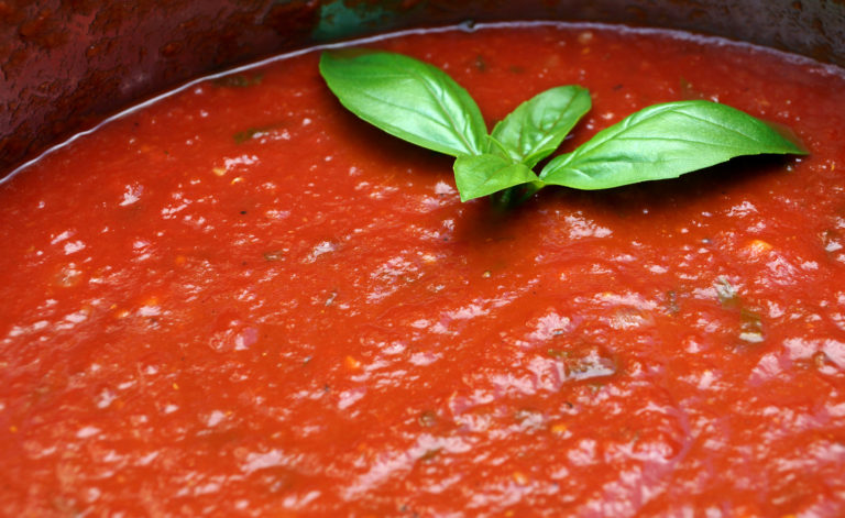 Delicious,home,made,tomato,sauce,is,ready,to,be,served