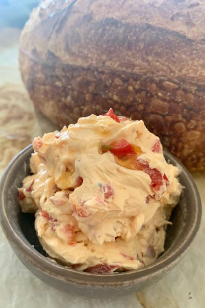 Roasted Red Pepper Cream Cheese Spread