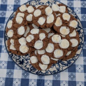 Chocolate Marshmallow Cookies