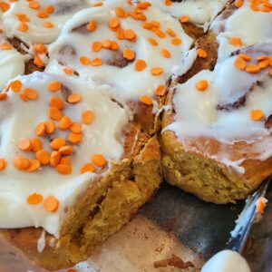Pumpkin Cinnamon Rolls