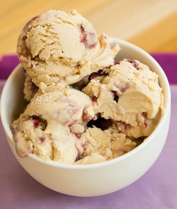 Peanut Butter & Jelly Ice Cream