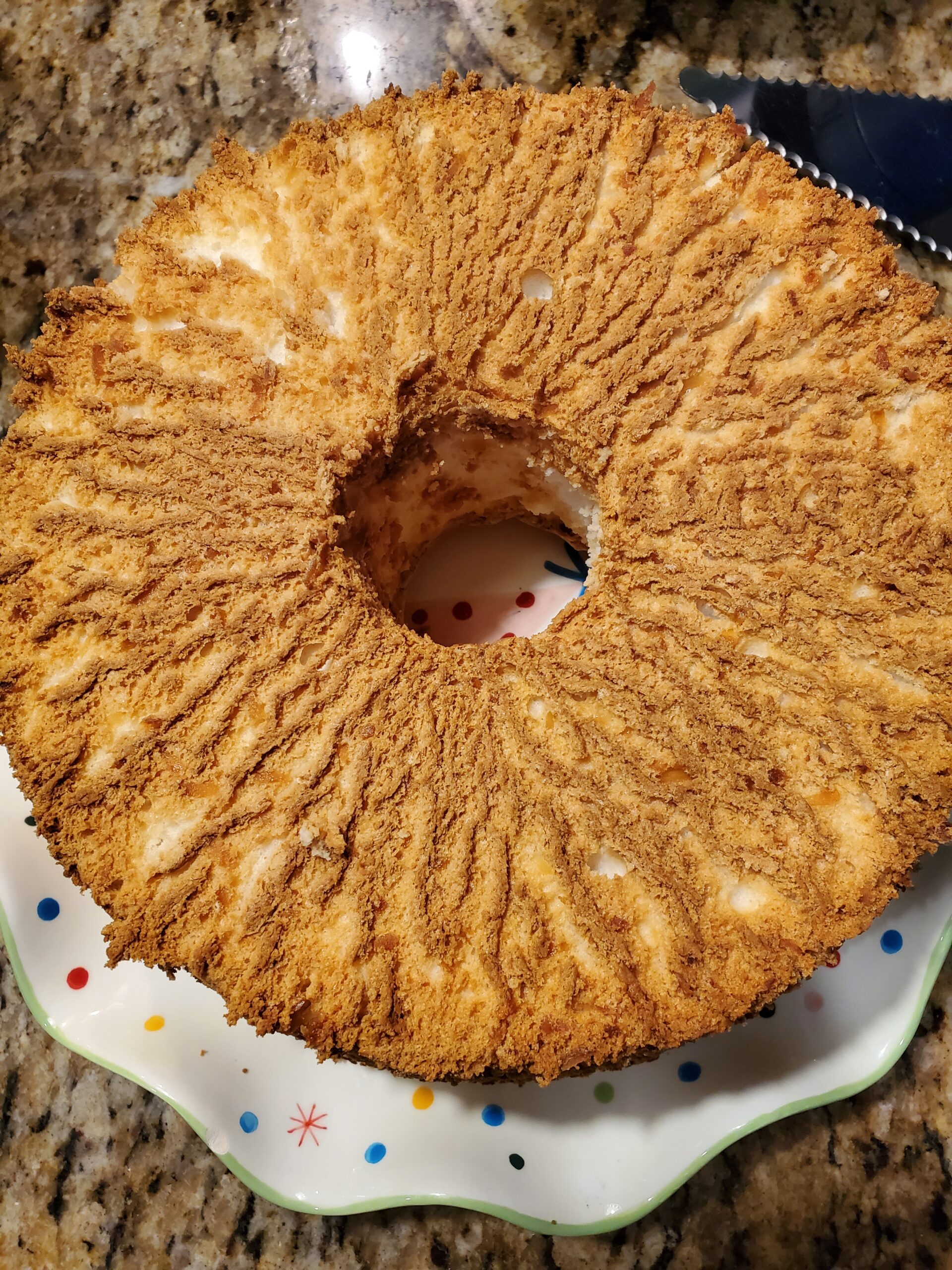 Coconut Angel Food Cake