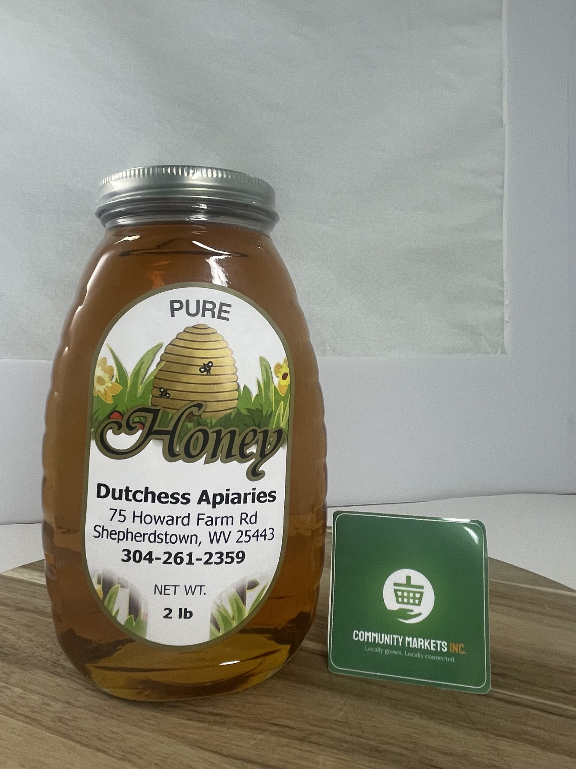 Local 100% Pure Honey - 2 lbs.