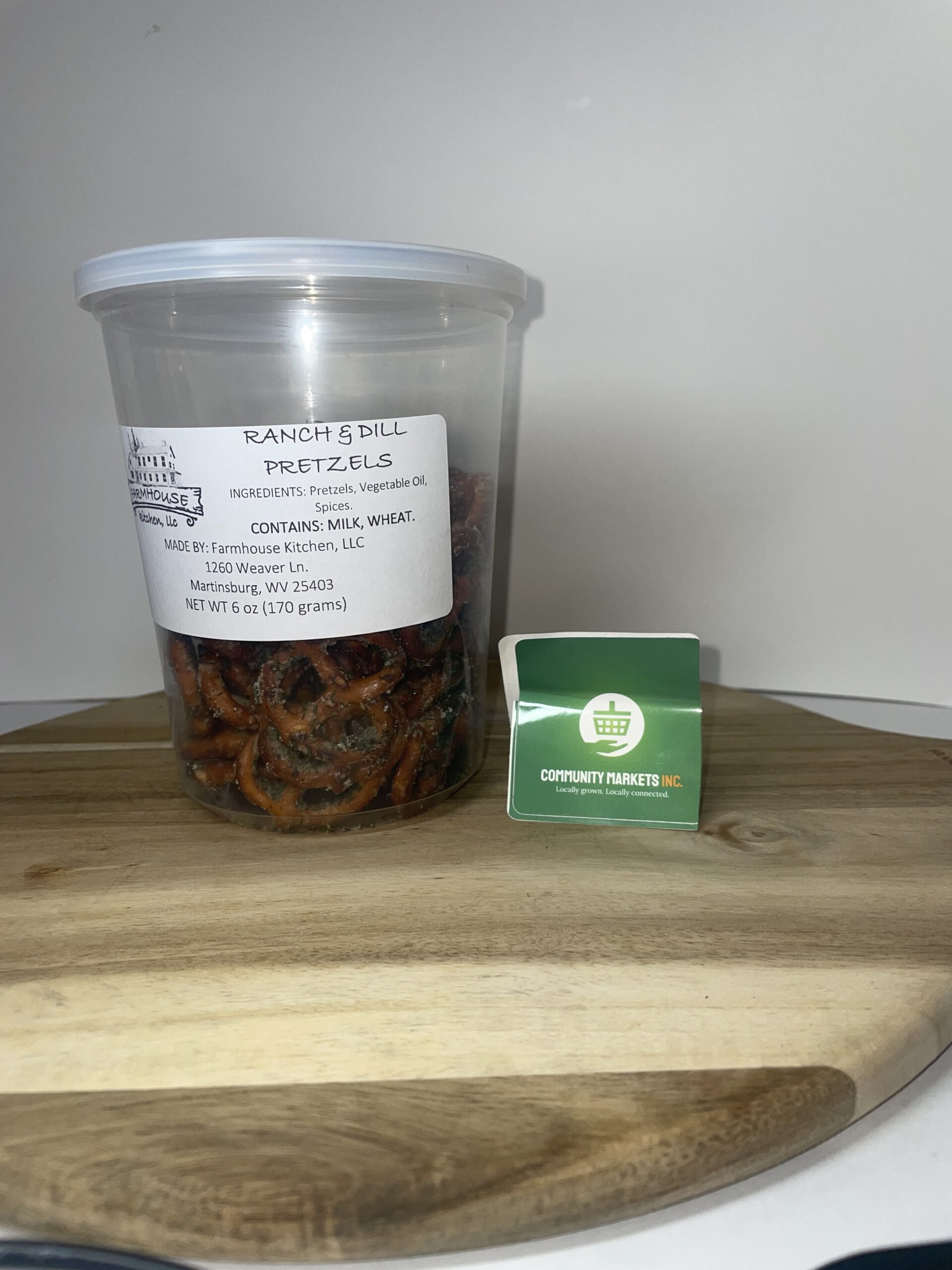 Ranch Dill Snack Pretzels