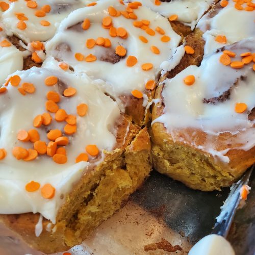 Pumpkin Cinnamon Roll