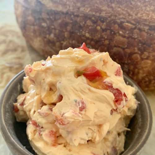 Roasted Red Pepper Cream Cheese Spread